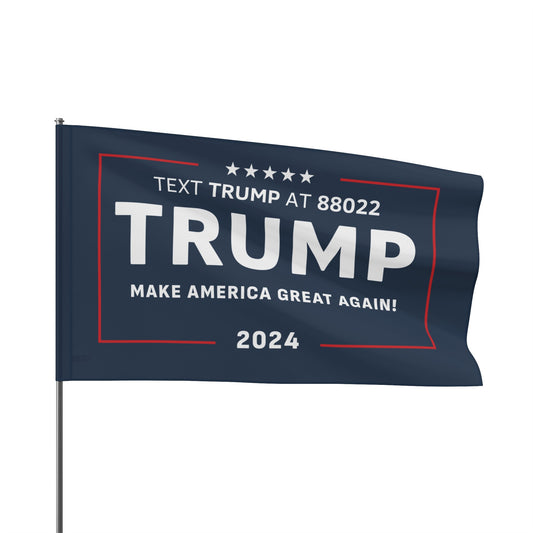 House Flag Trump 2024 MAGA- MADE IN USA