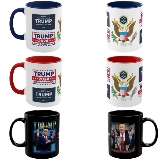 3x Trump 2024 Mug Campaign PACK - MADE IN USA