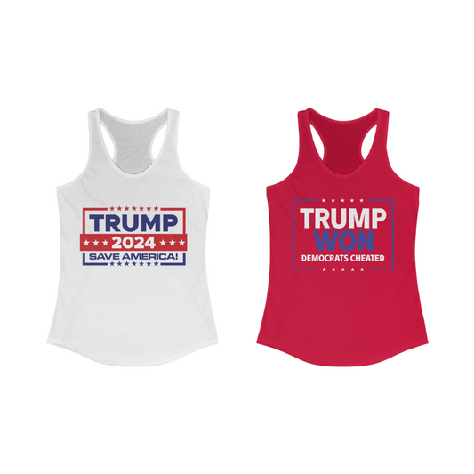 2x Trump Tank 2024 T-shirt Campaign PACK - MADE IN USA